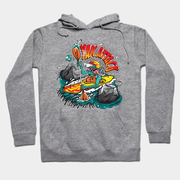 Yak Attack! Hoodie by Creature814